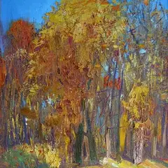 Vladimir Baciu, Sügis Kadriorus, 2004, Õli, lõuend