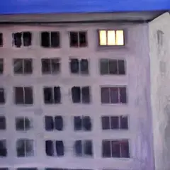 Jaan Toomik, Maja, 2005, Akrüül, lõuend