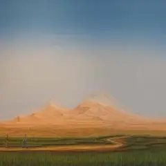 Tarmo Roosimölder, Rändaja, 2004, Õli, lõuend