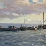 Märt Bormeister, Paadid Kihnu sadamas
