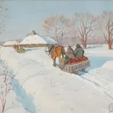 Andrei Jegorov, Saanisõit