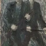 Endel Kõks, Luurel, 1942, Õli, vineer