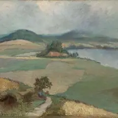 Aarne Miikmaa, Võrumaa maastik, 1938, Õli, lõuend