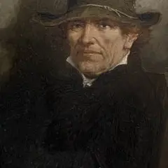 Oskar Hoffmann, Talumehe portree, 1887, Õli, puitplaat
