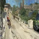 Evald Okas, Vana Kunda, 1958, Õli, lõuend