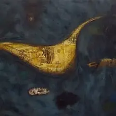 Kadi Kurema, Tagamaad, 1997, Linoollõige, söövitus, kuivnõel