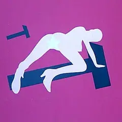 Leonhard Lapin, Punane porno IA, 1994, Serigraafia