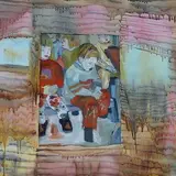 Epp Viires, Tunnis, 2003, Õli, lõuend
