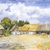 Karl Burman seenior, Koguva küla