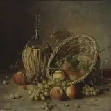 Alfred Hirv, Natüürmort, 1909, Õli, lõuend