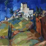 Konrad Mägi, Capri, 1922, Õli, lõuend
