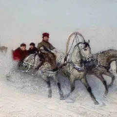 Oskar Hoffmann, Saanisõit, 19, Õli, puit