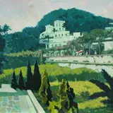 Endel Kõks, Capri, 1982, Õli, lõuend