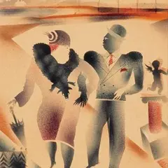 Hando Mugasto, Jalutuskäik, 1928, Sõeltehnika
