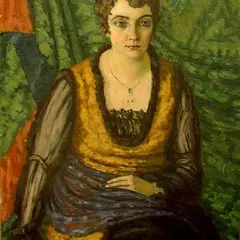 Konrad Mägi, Alvine Käppa portree, 1919, Õli, lõuend