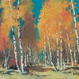 Richard Uutmaa, Sügismaastik, 1977, Õli, papp
