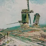 Lepo Mikko, Saaremaa maastik, 1957, Õli, lõuend