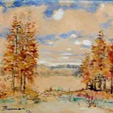 Karl Burman juunior, Sügismaastik