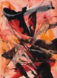 Untitled by Karl Otto Götz, 1955, Gouache on paper, sold May 2015
