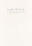 Gulo Borealis by Joseph Beuys, 1969-1972, India ink (by Joseph Beuys) and pencil (by Wenzel Beuys) on paper, sold May 2015
