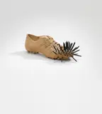 Uecker-Schuh by Günther Uecker Siddhartha Y Fongi, 1972, Plaster and nails. Length approx, sold May 2015