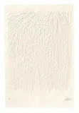 Kathedrale by Günther Uecker, 2000/2001, Embossing on card, sold May 2015