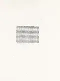 Carl Andre, flowerflowerflowerflowerflower (From the series: One Hundred Sonnets)