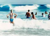 Beat Streuli, Bondi Beach 99 II (45/01), 1999, Chromogenic print on plastic board