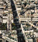 Ralph Fleck, Paris, 1997, Oil on canvas