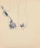 Ohne Titel by Andy Warhol, Ball pen on paper, sold May 2015