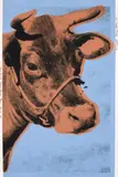 Andy Warhol, Cow, 1971, Colour silkscreen on wallpaper