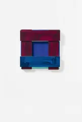 Imi Knoebel, Untitled (Face), 2003, Acrylic on aluminium