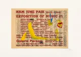 Nam June Paik, 11.- 20. März 1963, 1991, 20 photo lithographs and colour silkscreens resp., thereof 1 sheet revised with acrylic, on Rives card