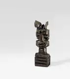 A. R. Penck, Kopf (Mein Traum von Troja), 1987, Bronze with black-brownish patina