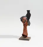 Kopf der kleinen Spanierin by Markus Lüpertz, 1995, Bronze, painted. Approx, offered May 2015