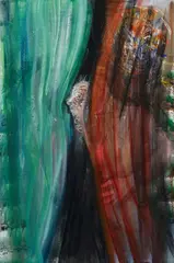 Bernhard Martin, Die Angst vorm Verlust der alten Welt, 2009, Oil on canvas