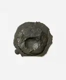 Joseph Beuys, Taube unter Brücke, 1956, Bronze plaque. Ø