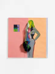Allen Jones, Bra-la-la, 1974, Acrylic on canvas, collaged. Approx
