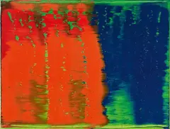 Gerhard Richter, GRÜN-BLAU-ROT, 1993, Oil on canvas