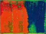GRÜN-BLAU-ROT by Gerhard Richter, 1993, Oil on canvas, sold May 2015