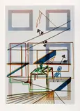Der Kuchen ist Alle? by Sigmar Polke, 2006, 8 colour silkscreens with colour lithograph and metal foil on card. Each, sold May 2015