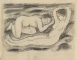 Franz Marc, Zwei liegende weibliche Akte