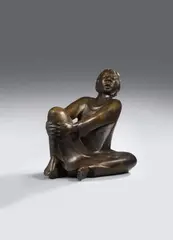 Ernst Barlach, Der Singende Mann, 1928, Bronze