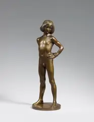 Franz Barwig, Knabe, 1908/09, Bronze