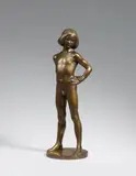 Franz Barwig, Knabe, 1908/09, Bronze
