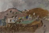 Werner Gilles, Ischia, Circa 1931, Oil on canvas, laid down on firm board 40/
