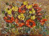 Hannah Höch, Iris und Mohn
