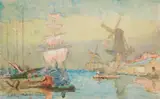 Albert Lebourg, Hafen von Rotterdam