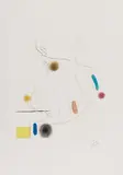 Joan Miró, Gravé sur le givre I, 1972, Etching and aquatint on wove paper with watermark "ARCHES FRANCE"