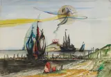 Franz Radziwill, Die Spur am Himmel (Entfaltung)
